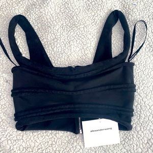 Alexander wang cincher tank top size Small Brand new